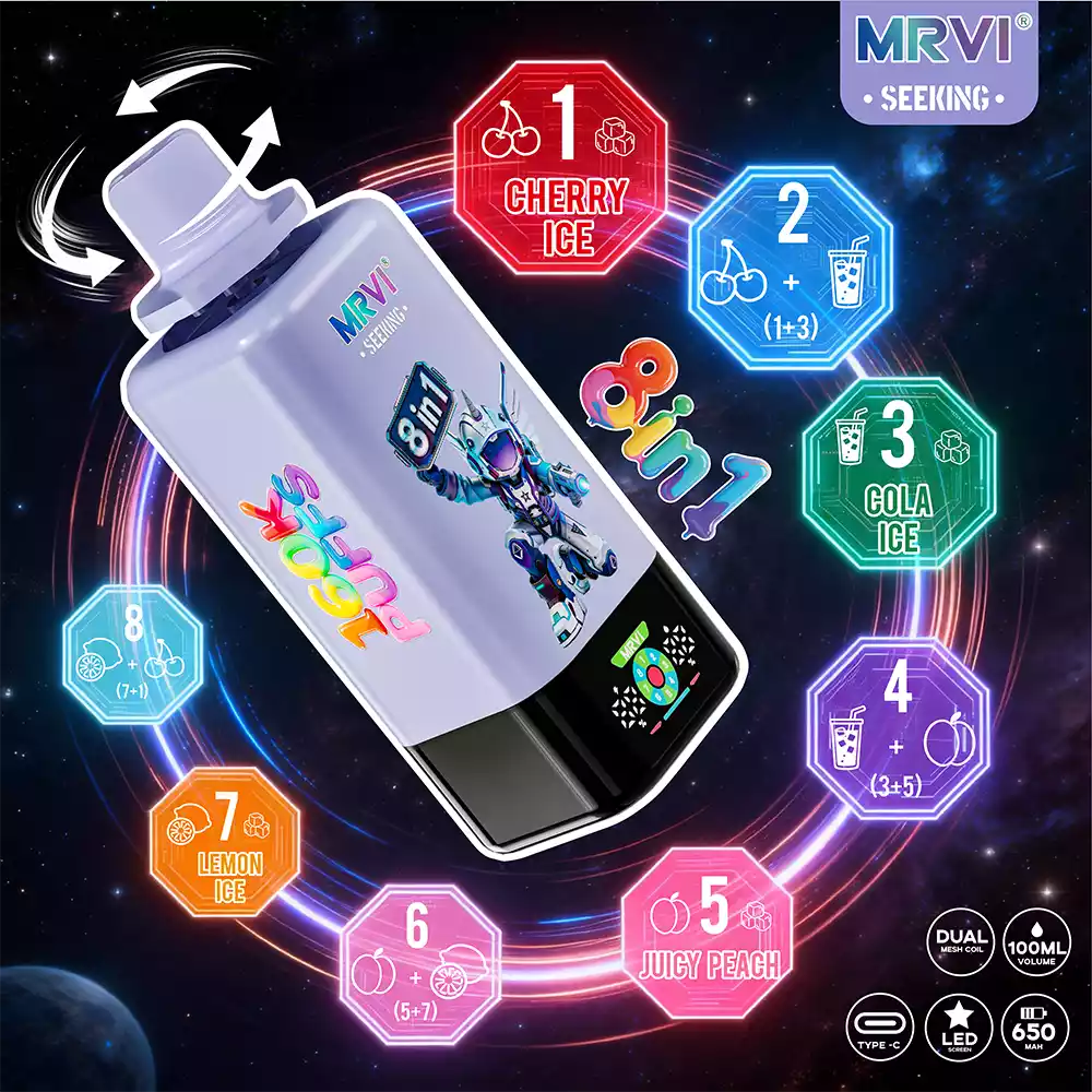 Mrvi Seeking 8 In 1 160K Vape
