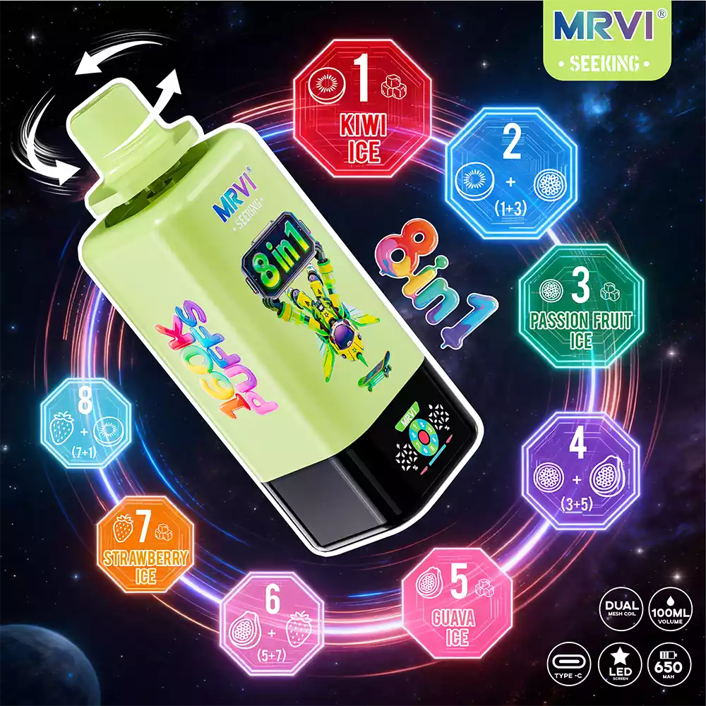 Mrvi Seeking 8 In 1 160K Vape