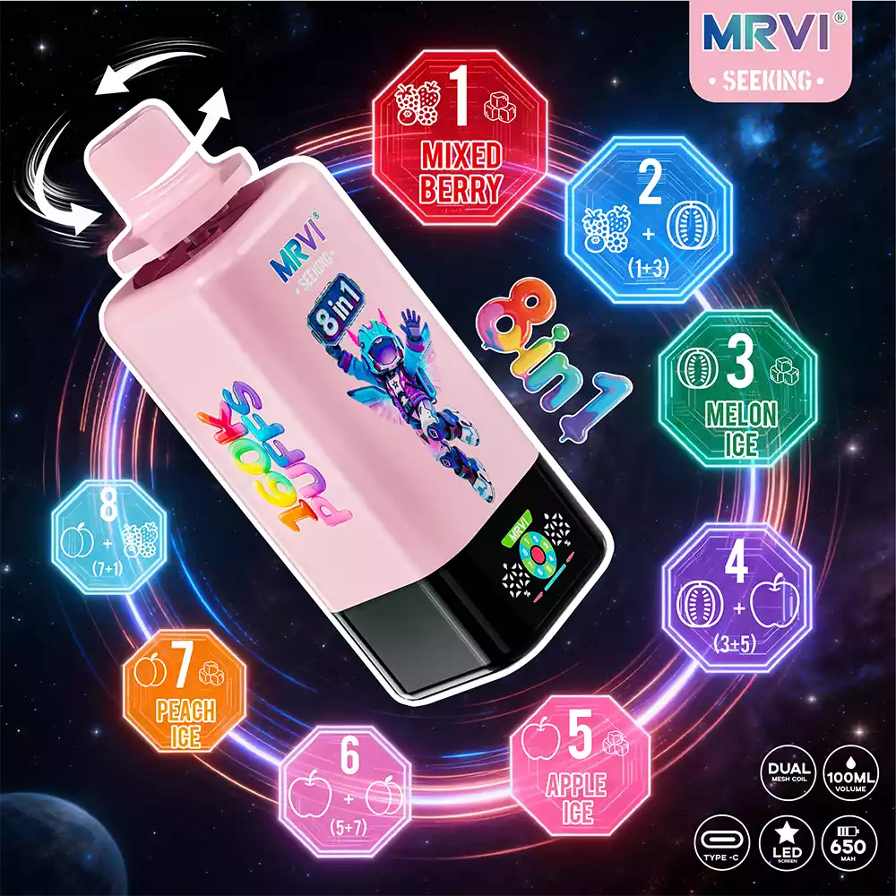 Mrvi Seeking 8 In 1 160K Vape