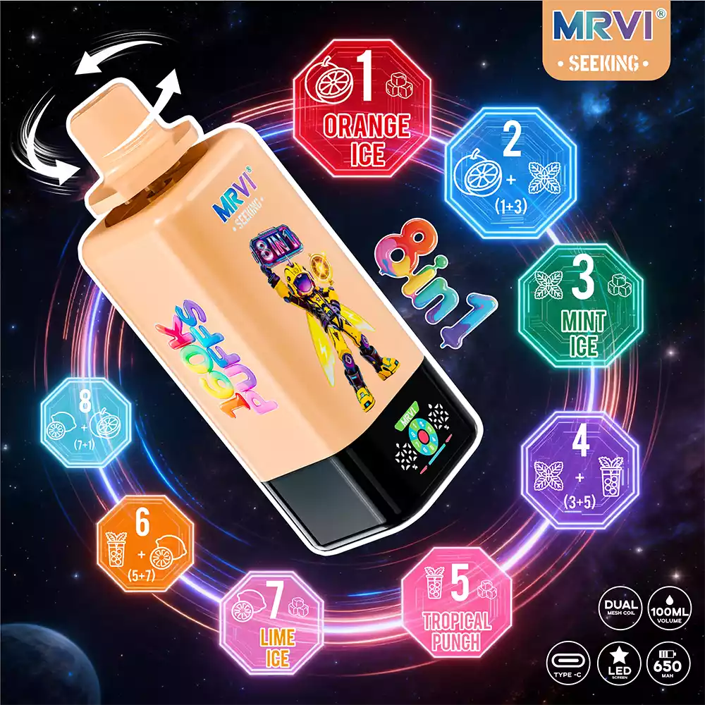 Mrvi Seeking 8 In 1 160K Vape