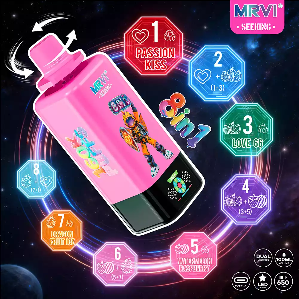 Mrvi Seeking 8 In 1 160K Vape