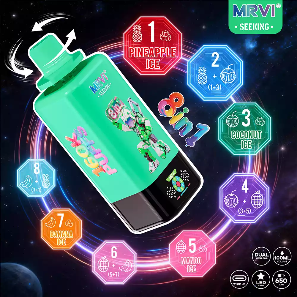 Mrvi Seeking 8 In 1 160K Vape