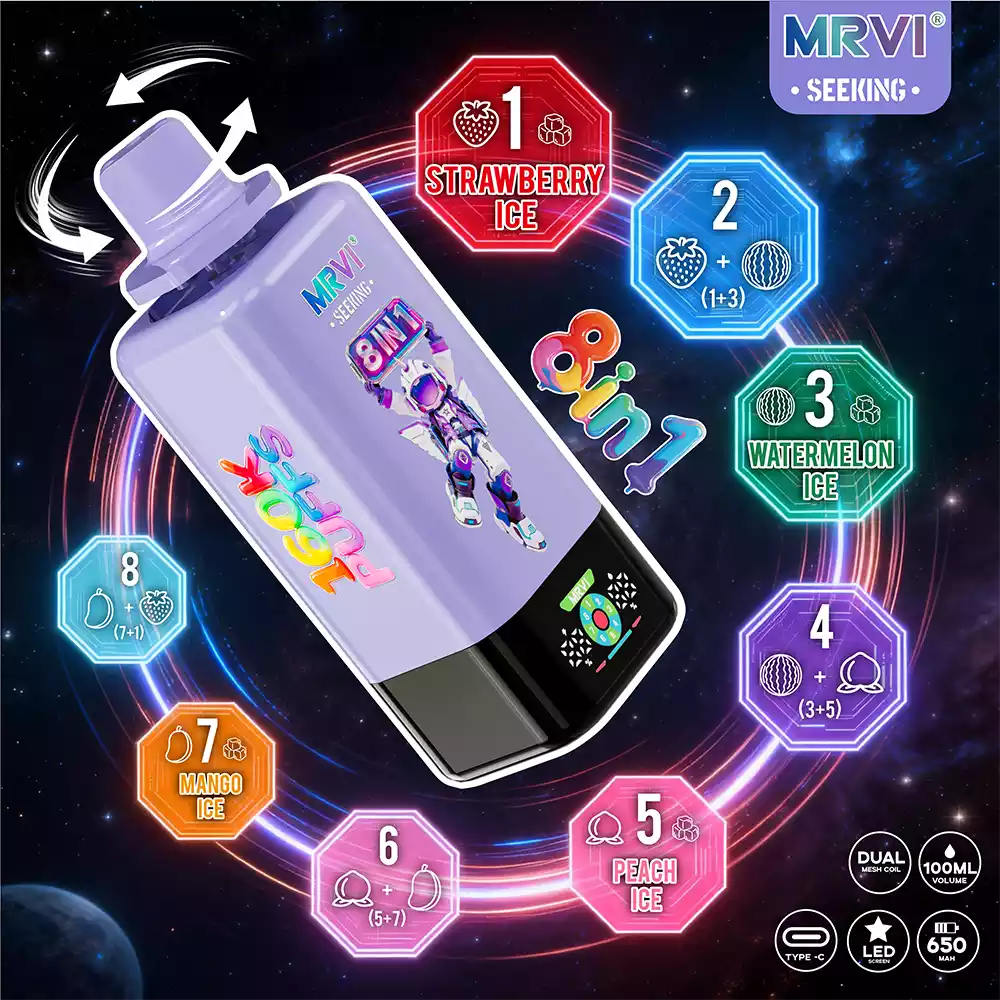 Mrvi Seeking 8 In 1 160K Vape