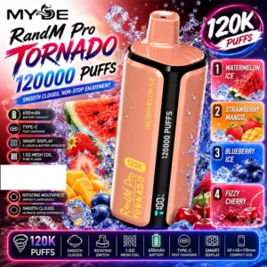 Myde Vape RandM Pro Tornado 120K