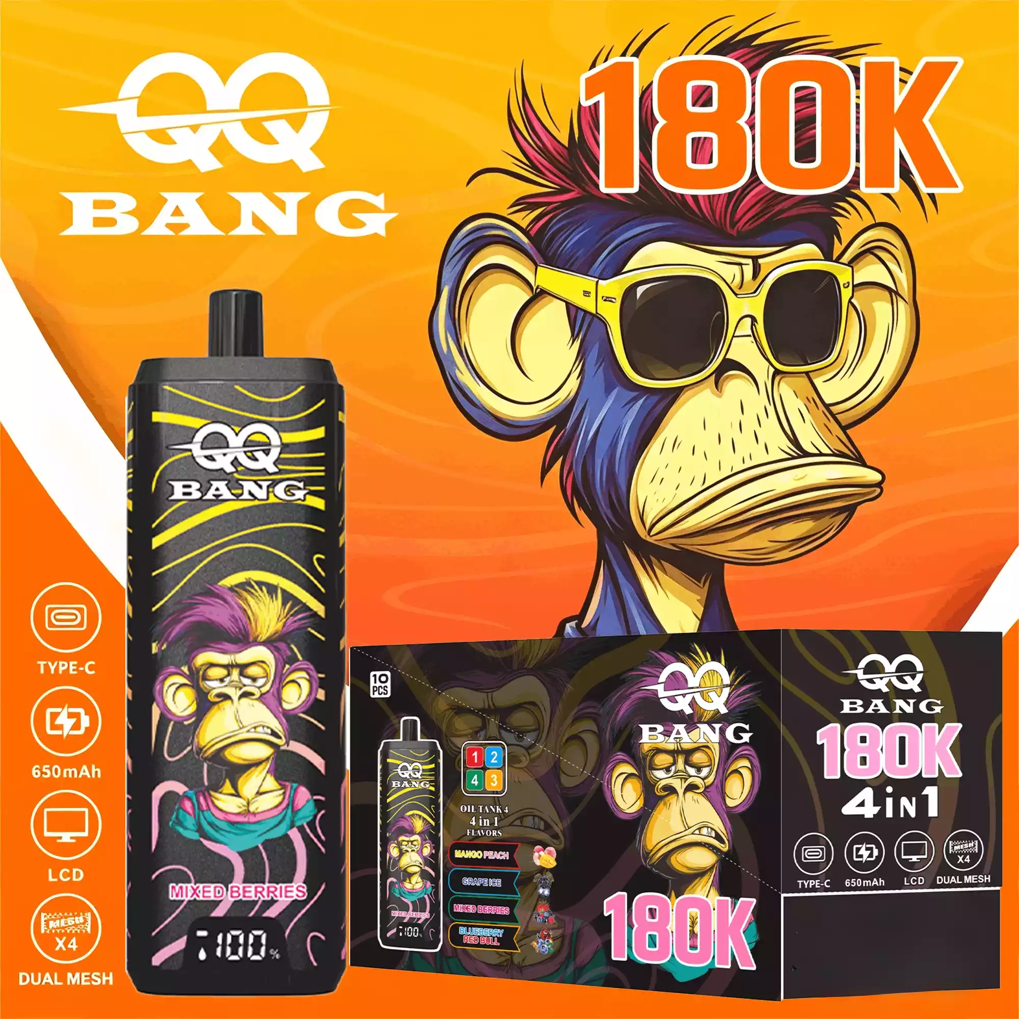 QQ BANG Vape 180K