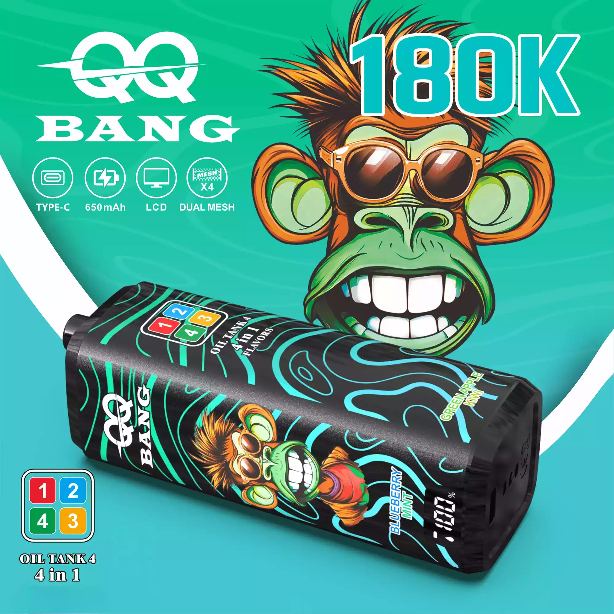 QQ BANG Vape 180K