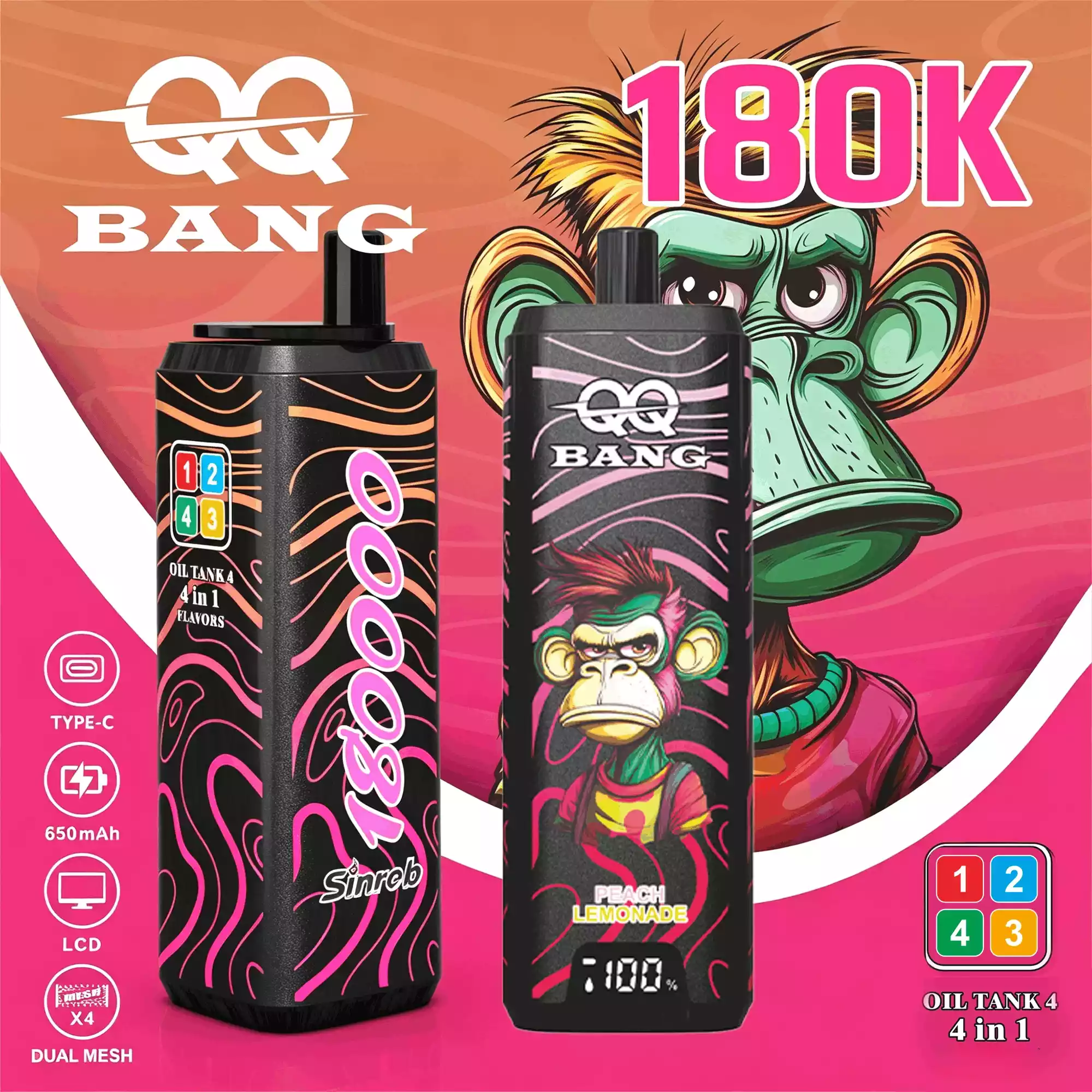 QQ BANG Vape 180K