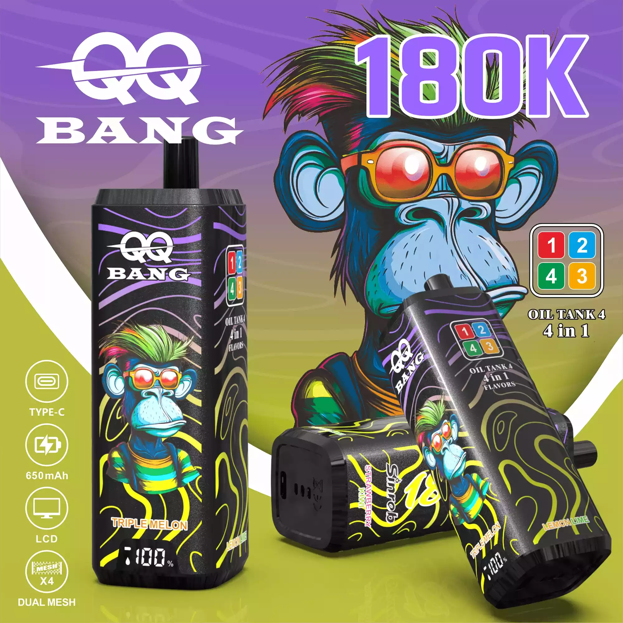 QQ BANG Vape 180K