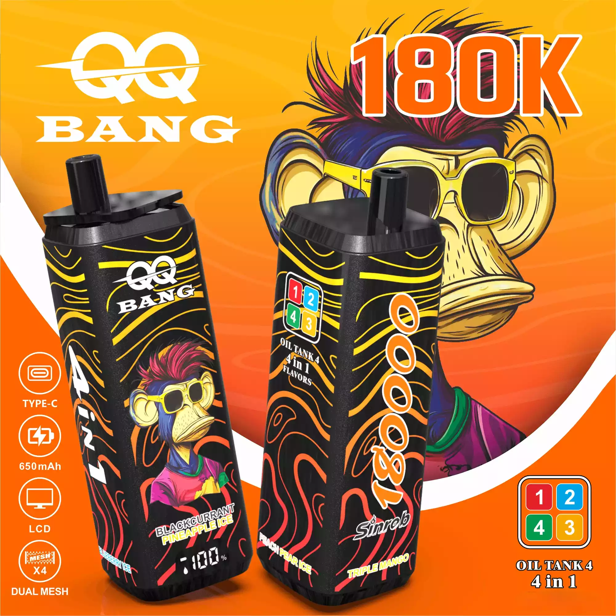 QQ BANG Vape 180K