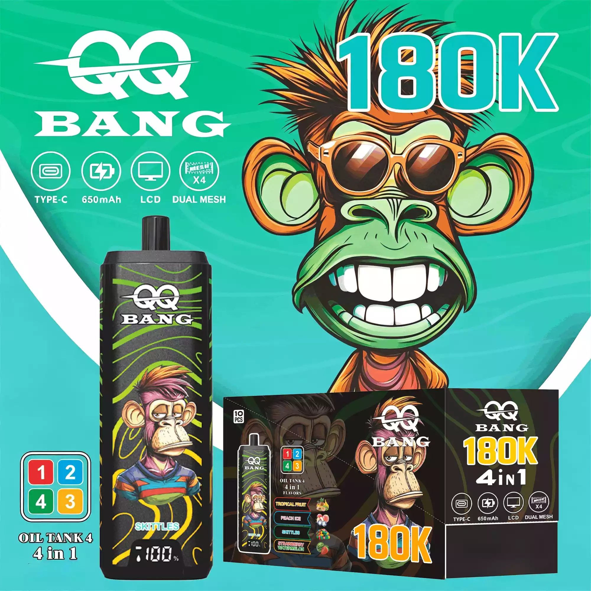 QQ BANG Vape 180K