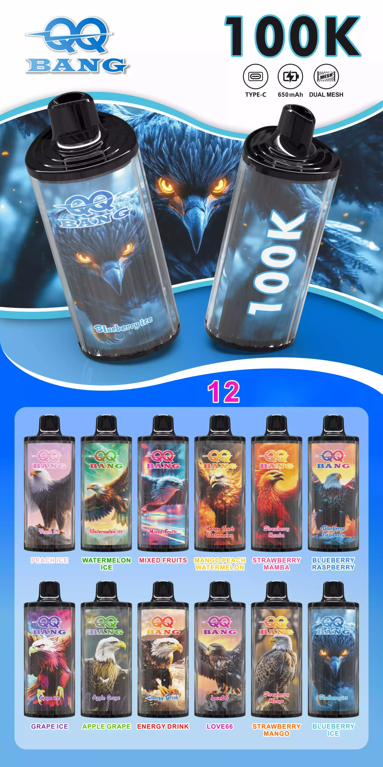QQ Bang Vape 100K