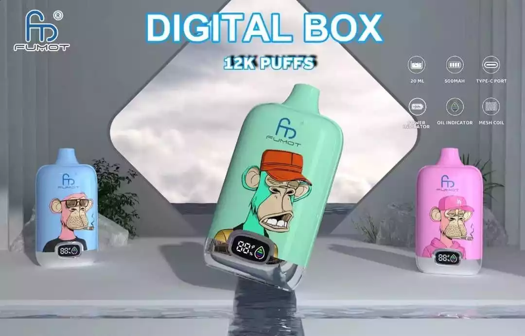 RandM Vape Fumot Digital Box 12K