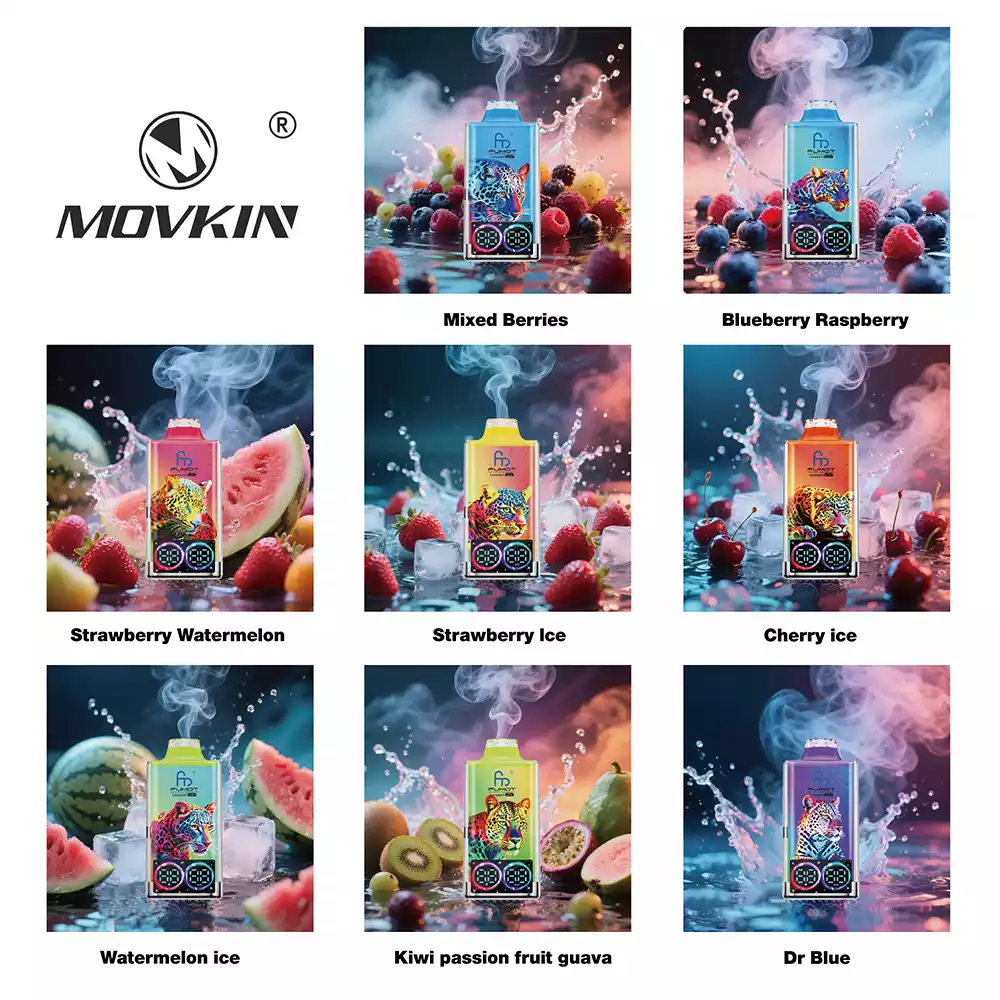 RandM Fumot Vape Leopard 40K