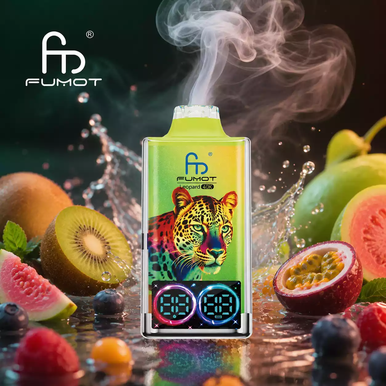 RandM Fumot Vape Leopard 40K