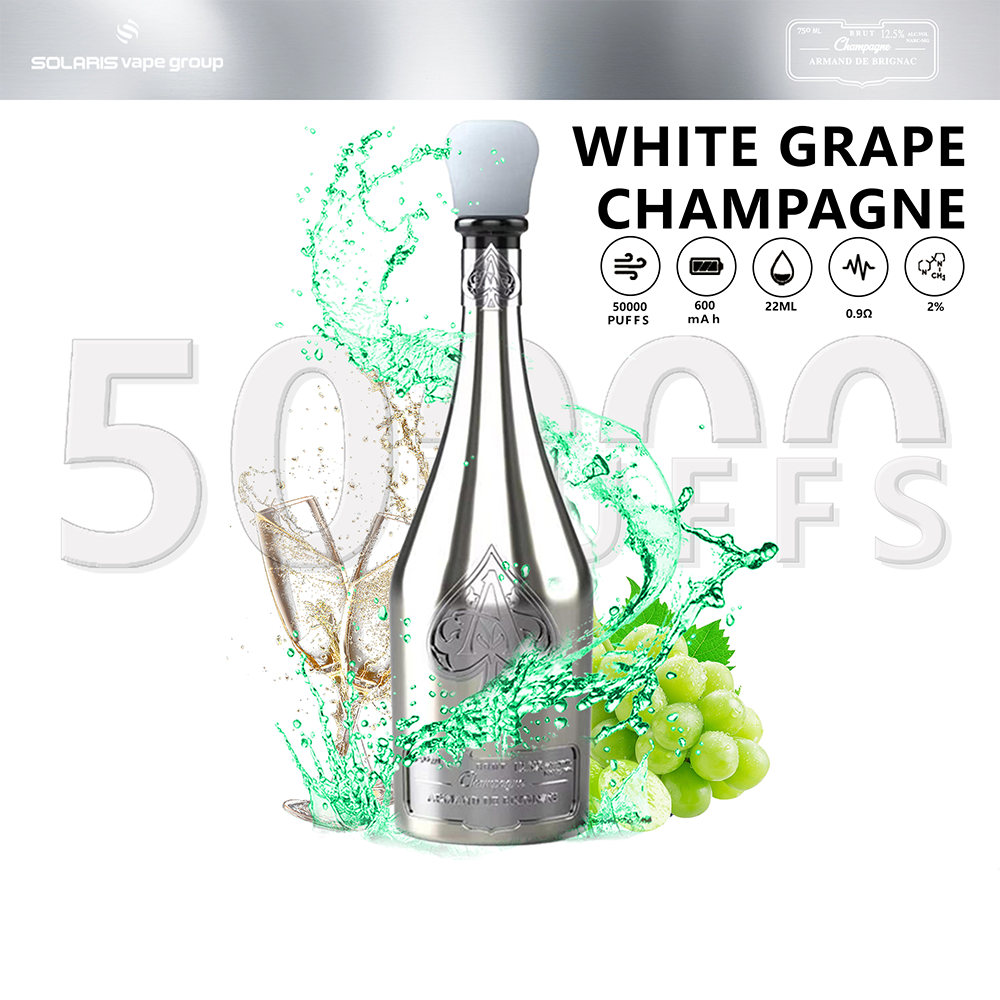 Saimeo Vape Champagne 50K Armand De Brignac Rechargeable Vape