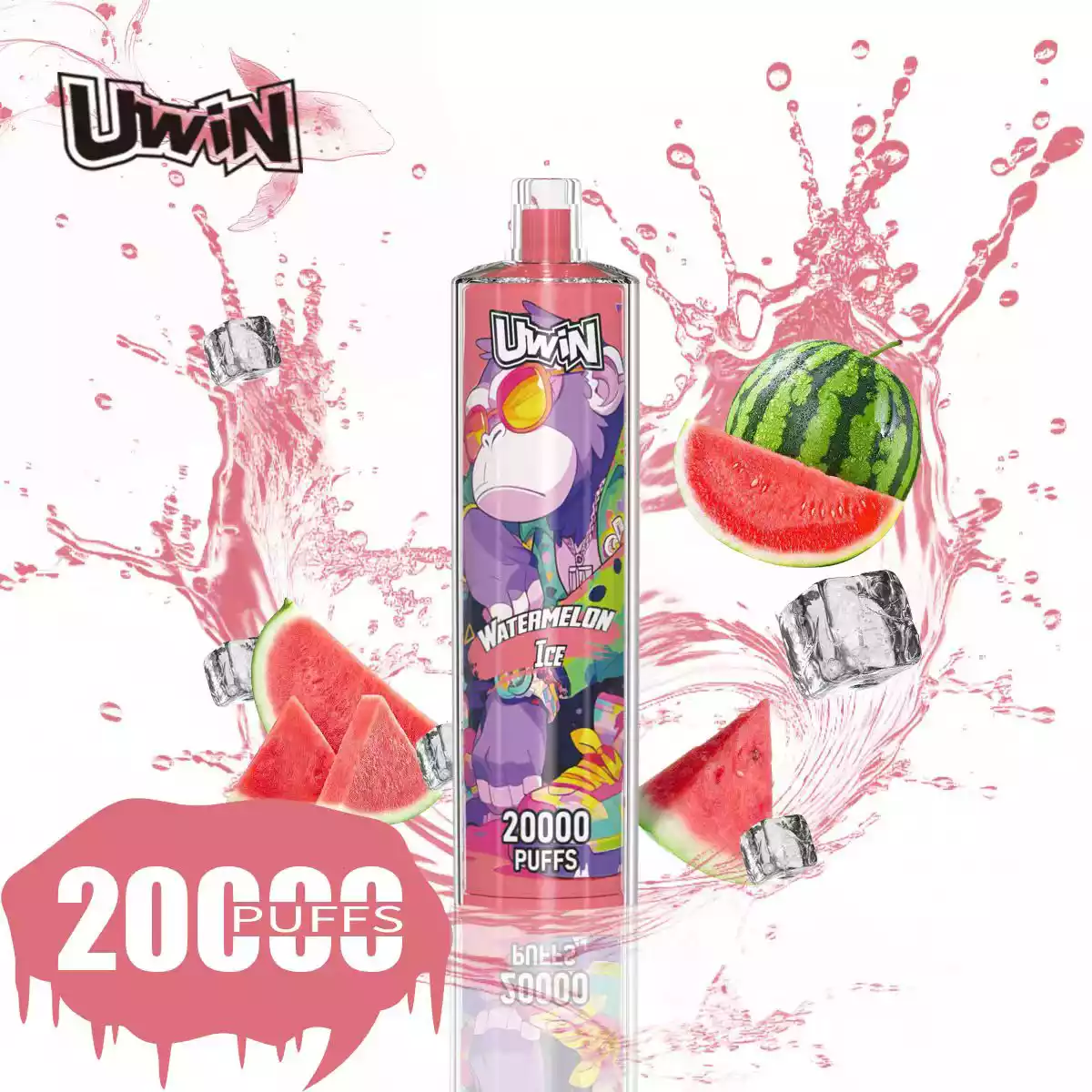 Uwin Vape Shisha Hookah Crystal 20K