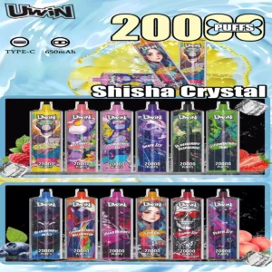 Uwin Vape Shisha Hookah Crystal 20K