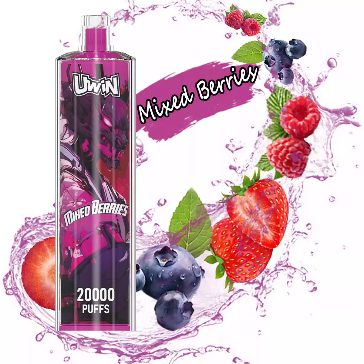 Uwin Vape Shisha Hookah Crystal 20K