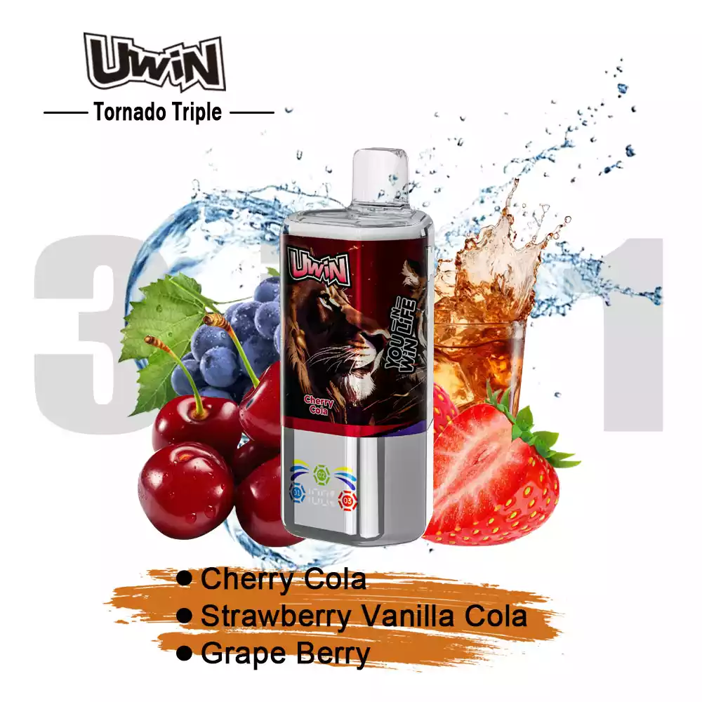 Uwin Vape Tornado Triple Options 60K