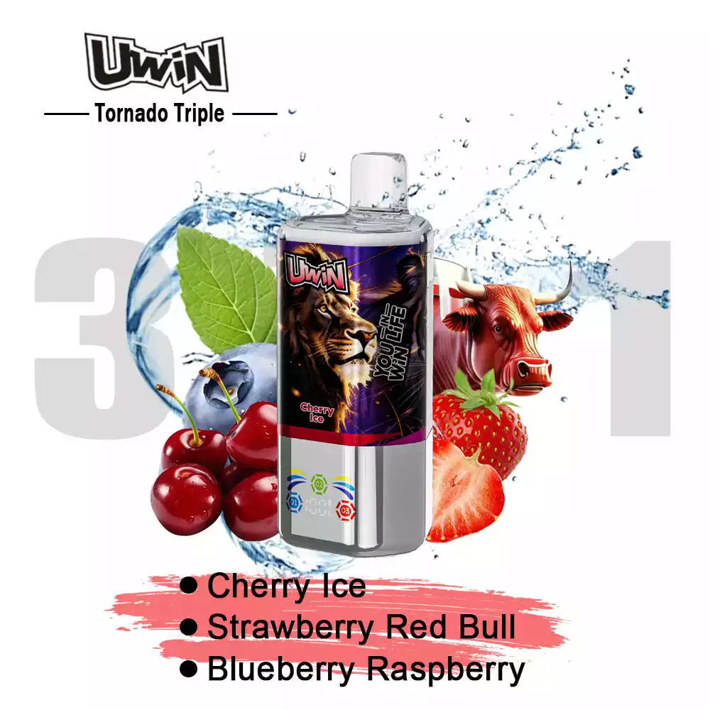 Uwin Vape Tornado Triple Options 60K