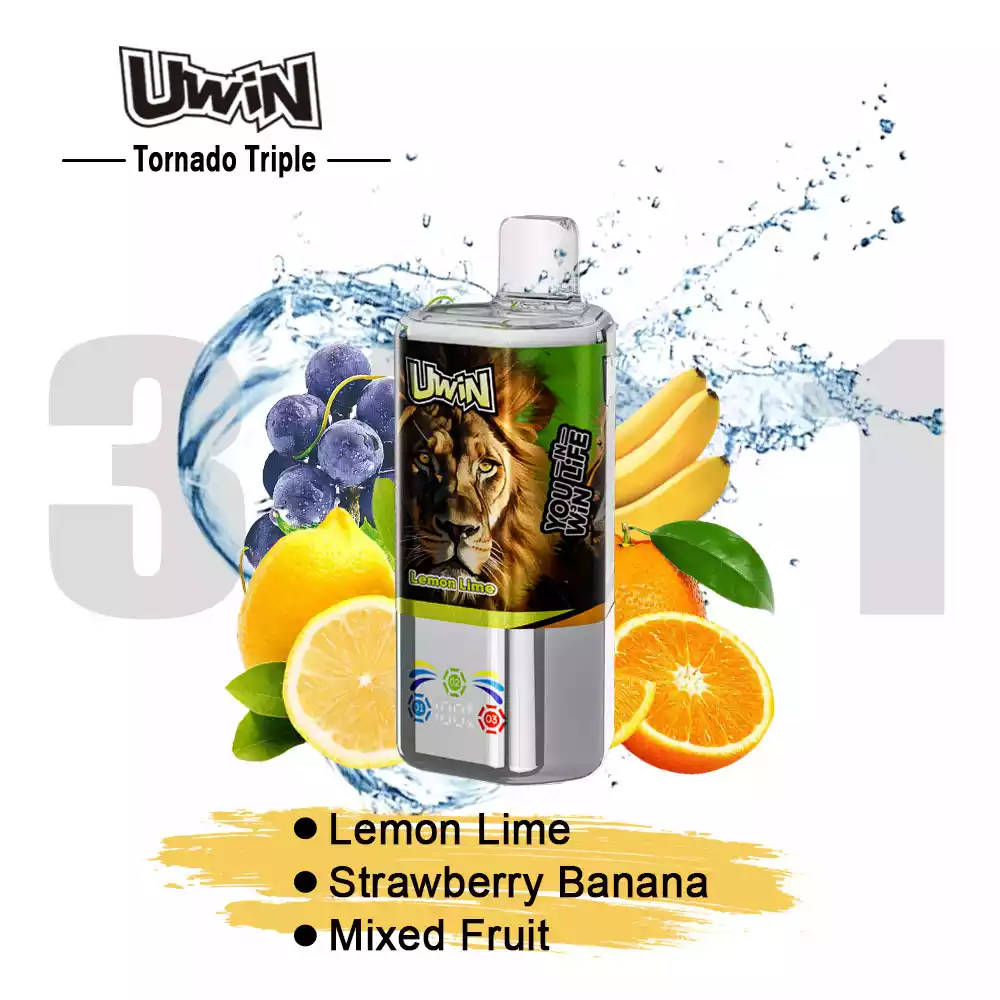 Uwin Vape Tornado Triple Options 60K
