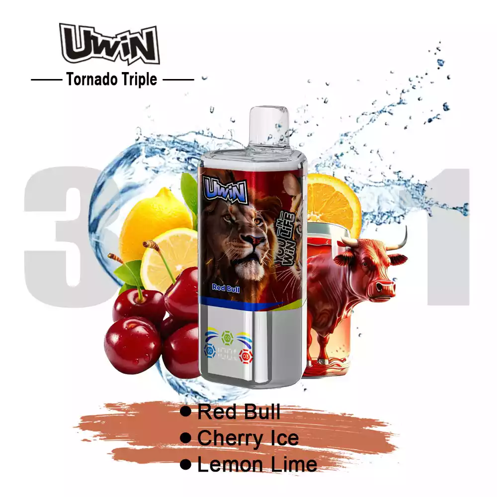 Uwin Vape Tornado Triple Options 60K