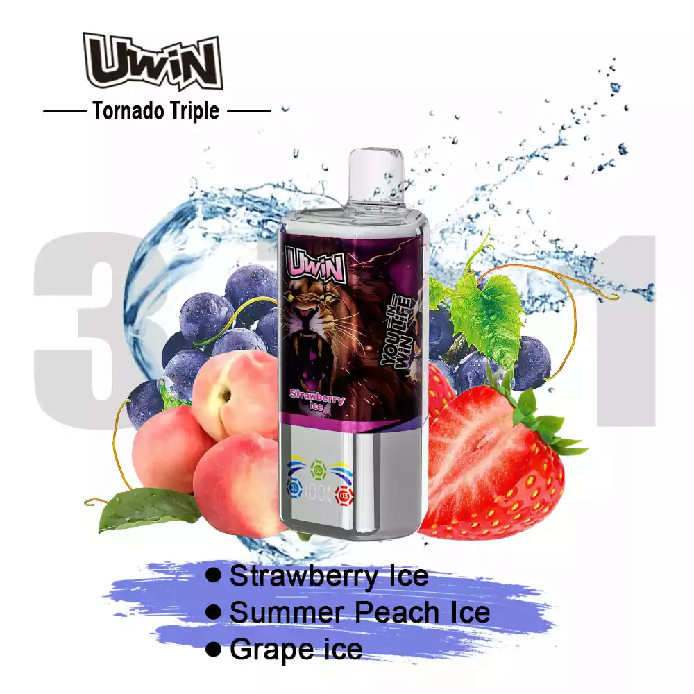 Uwin Vape Tornado Triple Options 60K