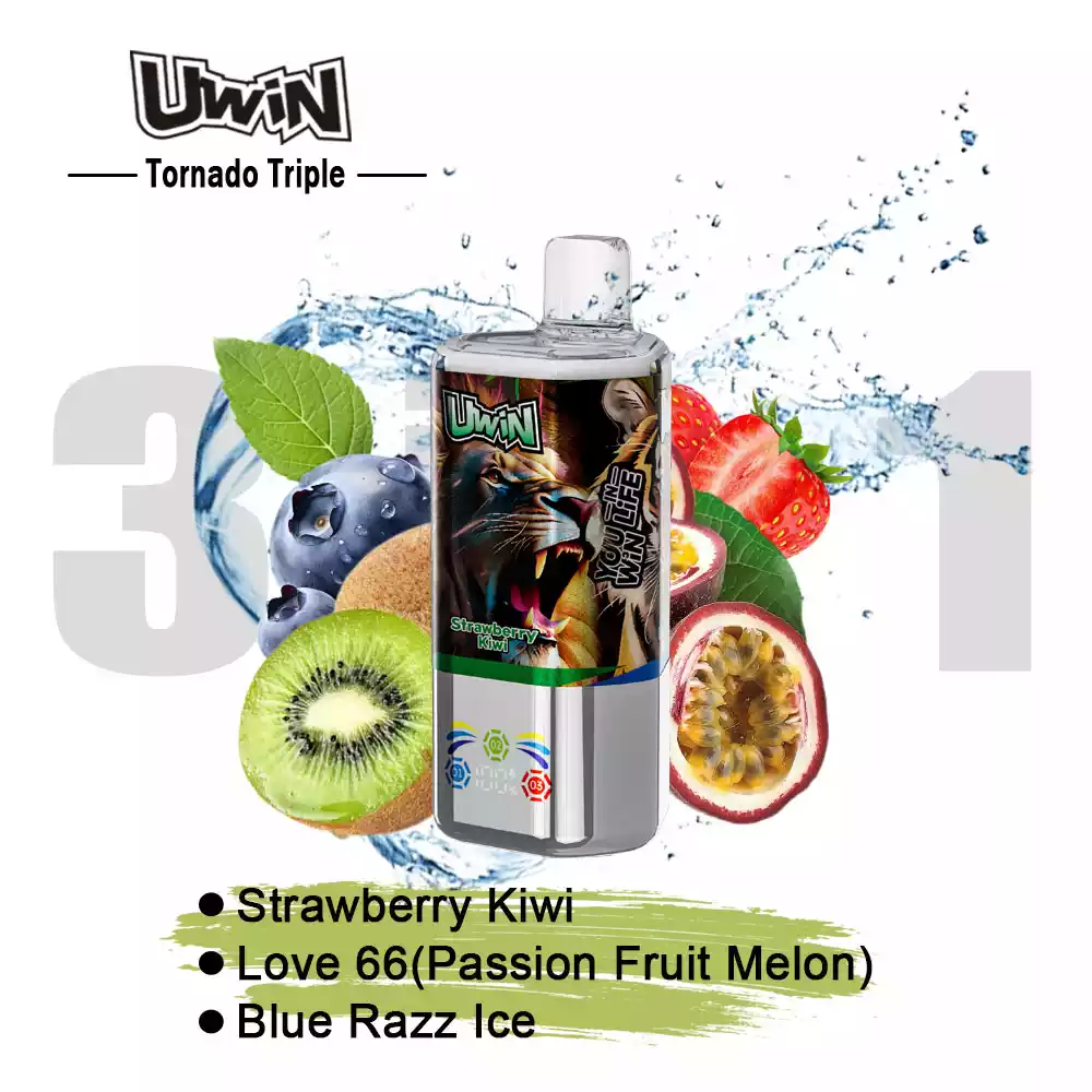Uwin Vape Tornado Triple Options 60K