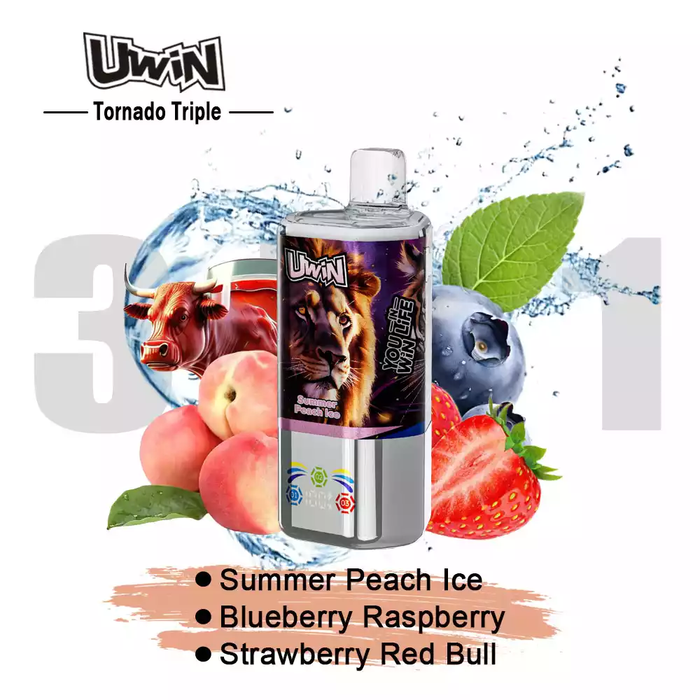 Uwin Vape Tornado Triple Options 60K
