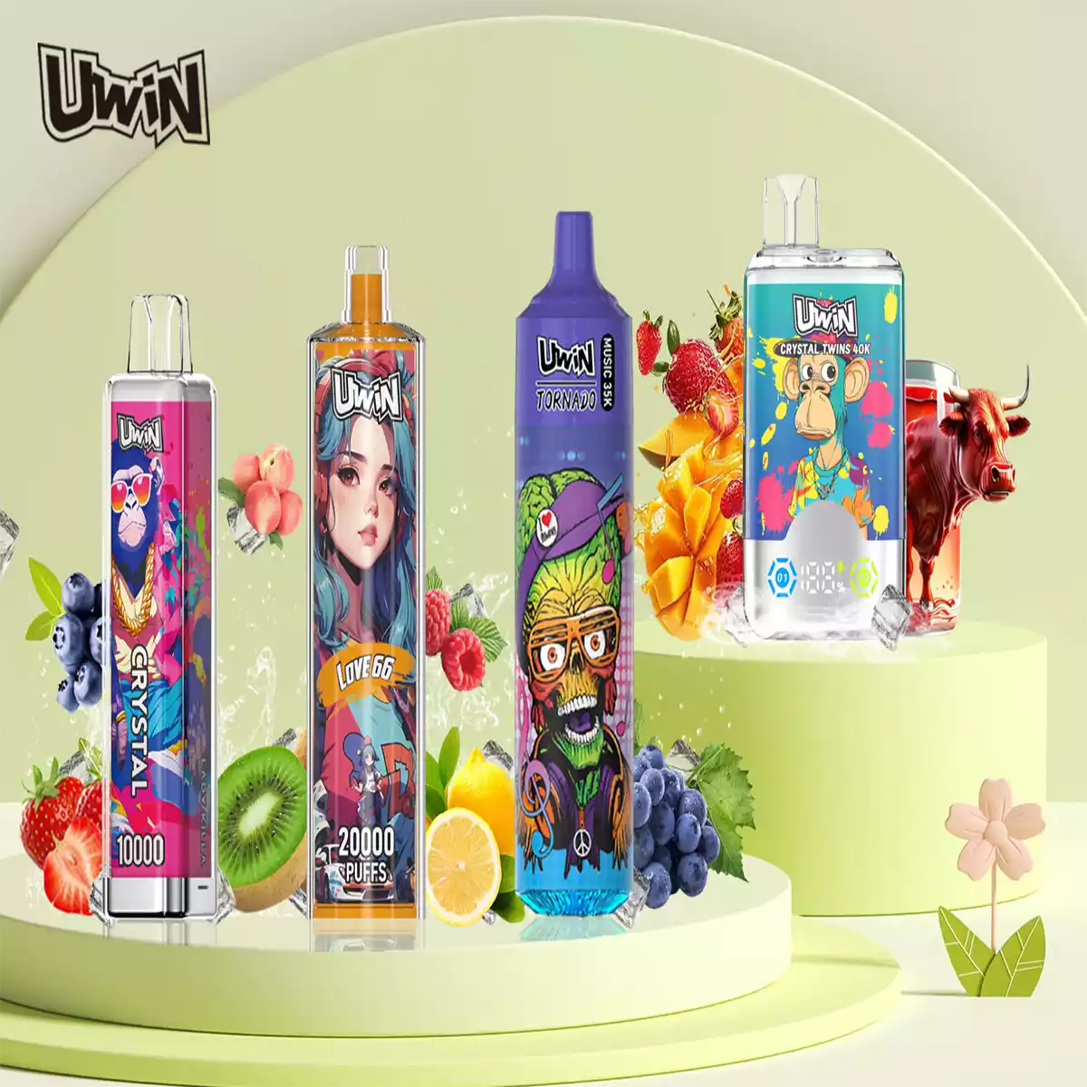 Uwin Vape Twins Crystal 40K