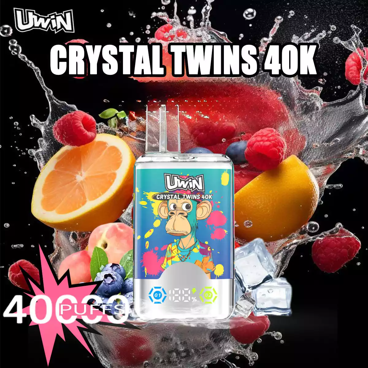 Uwin Vape Twins Crystal 40K