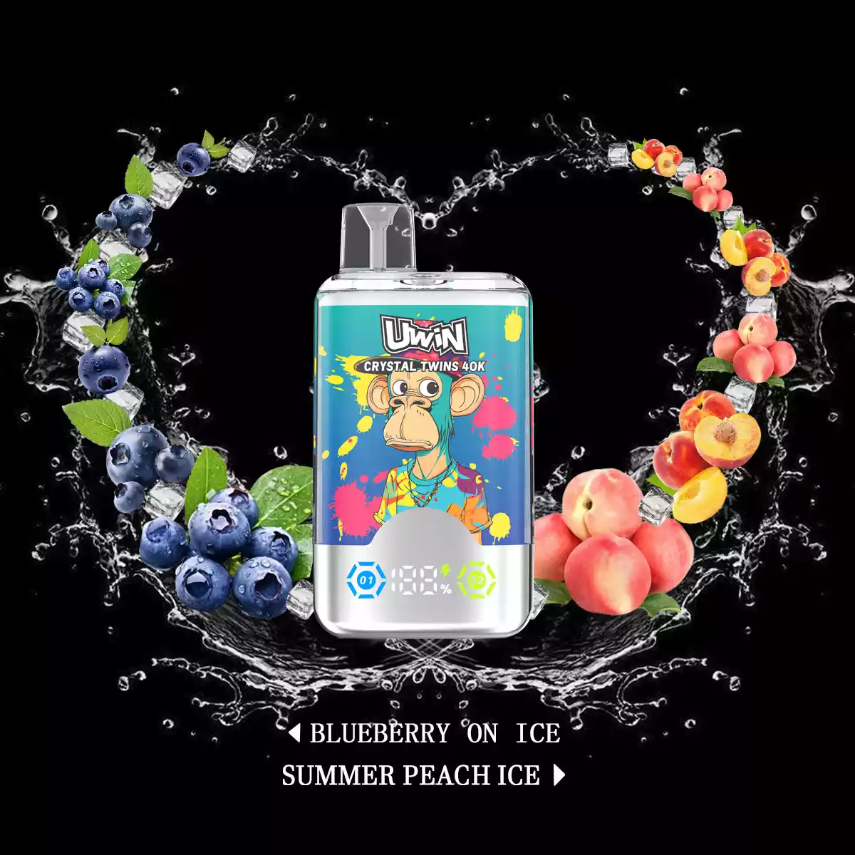 Uwin Vape Twins Crystal 40K