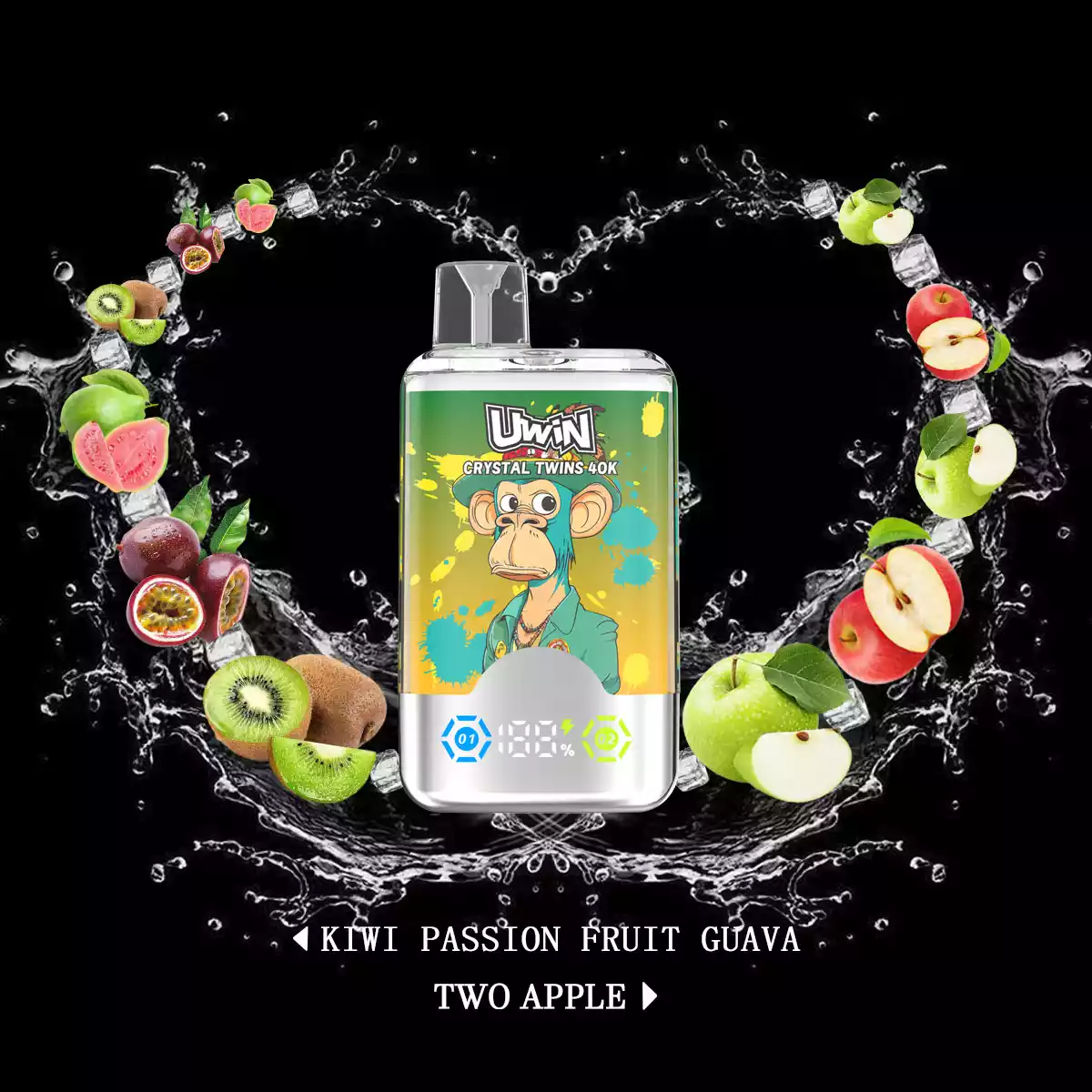Uwin Vape Twins Crystal 40K