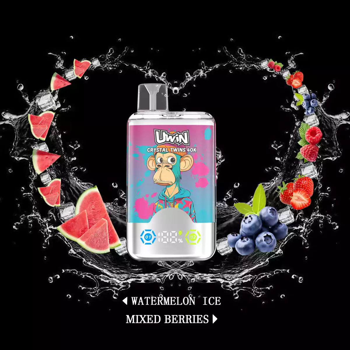 Uwin Vape Twins Crystal 40K