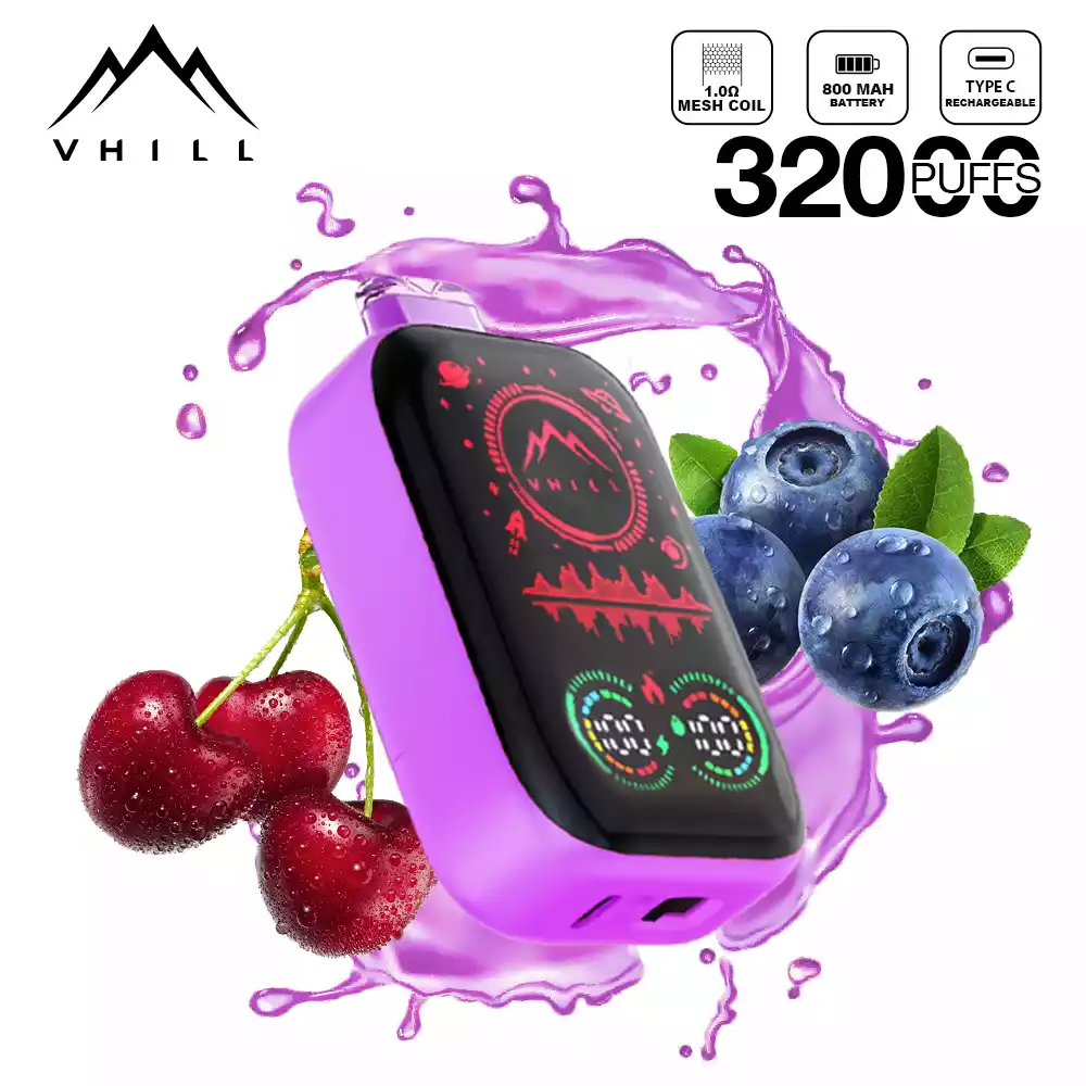 Vhill Vape Full Screen 32K