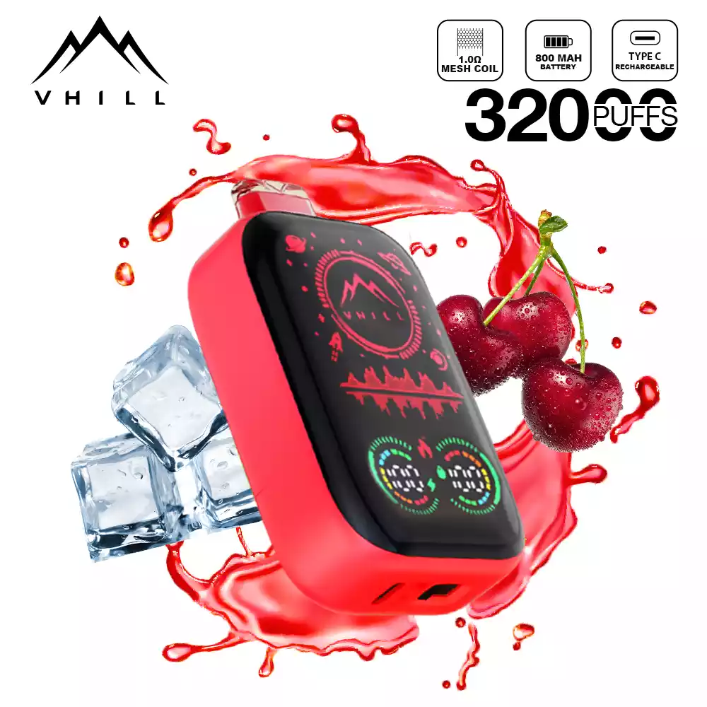 Vhill Vape Full Screen 32K