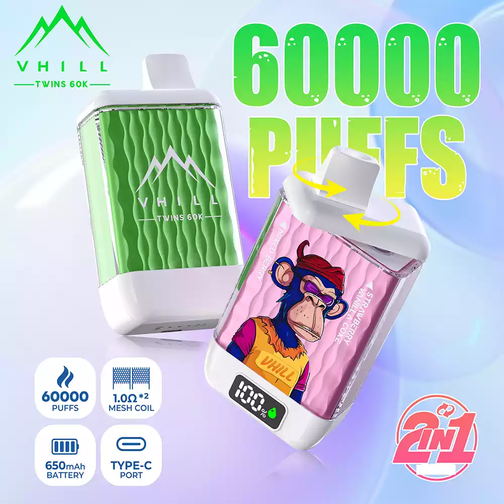 Vhill Vape Twins 60K Monkey Vape
