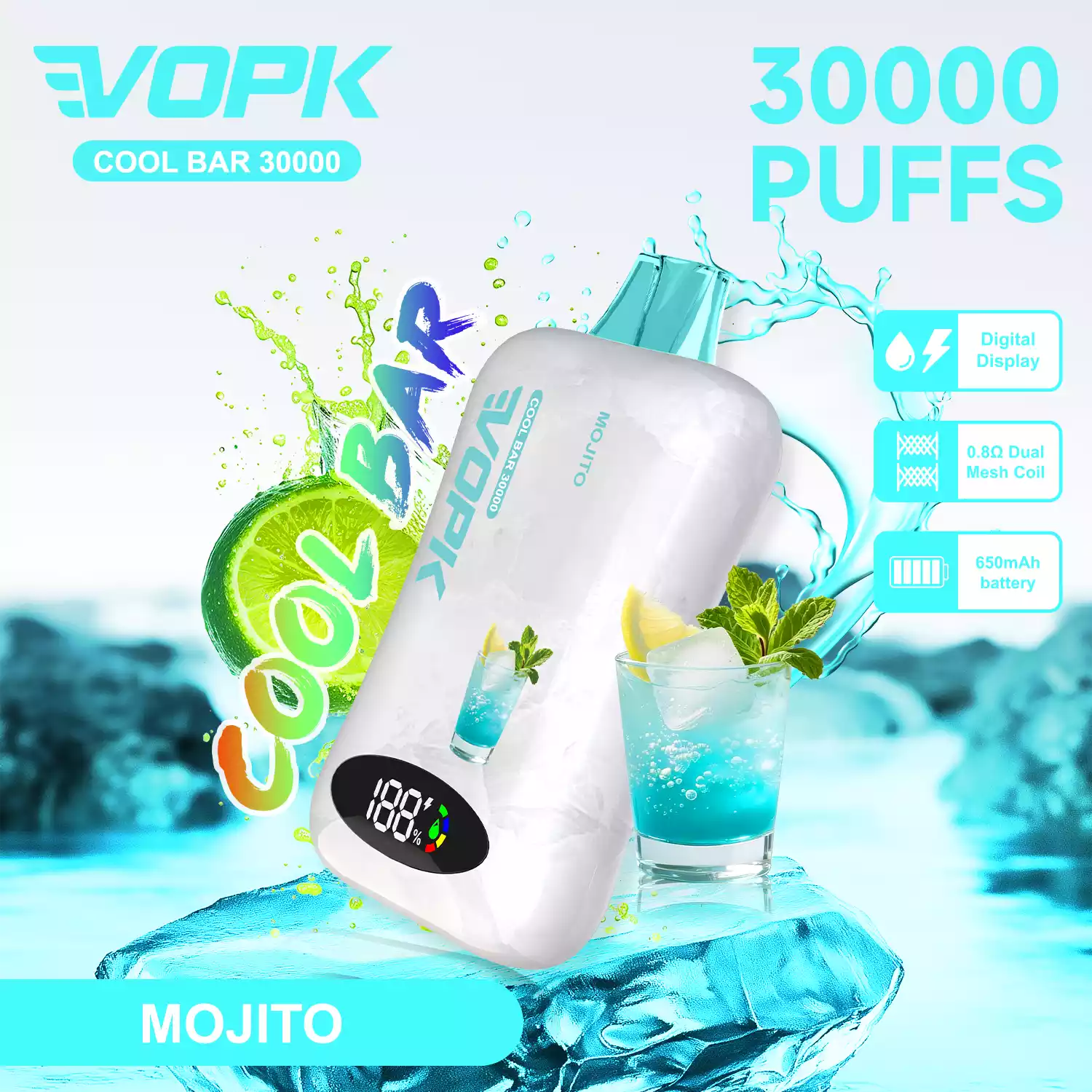 Vopk Vape Cool Bar 30K