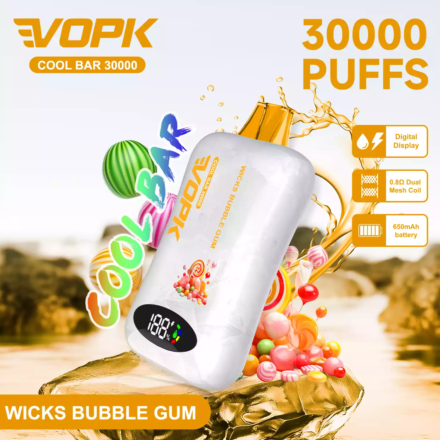 Vopk Vape Cool Bar 30K