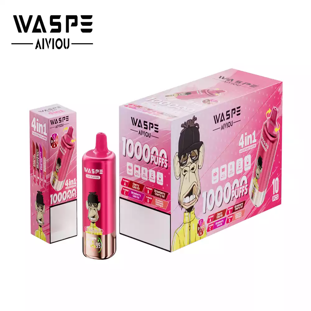 Waspe Vape 4 in 1 100K Rechargeable Monkey Vape - Image 12