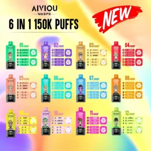 Waspe Vape Aiviou 6 in 1 150K