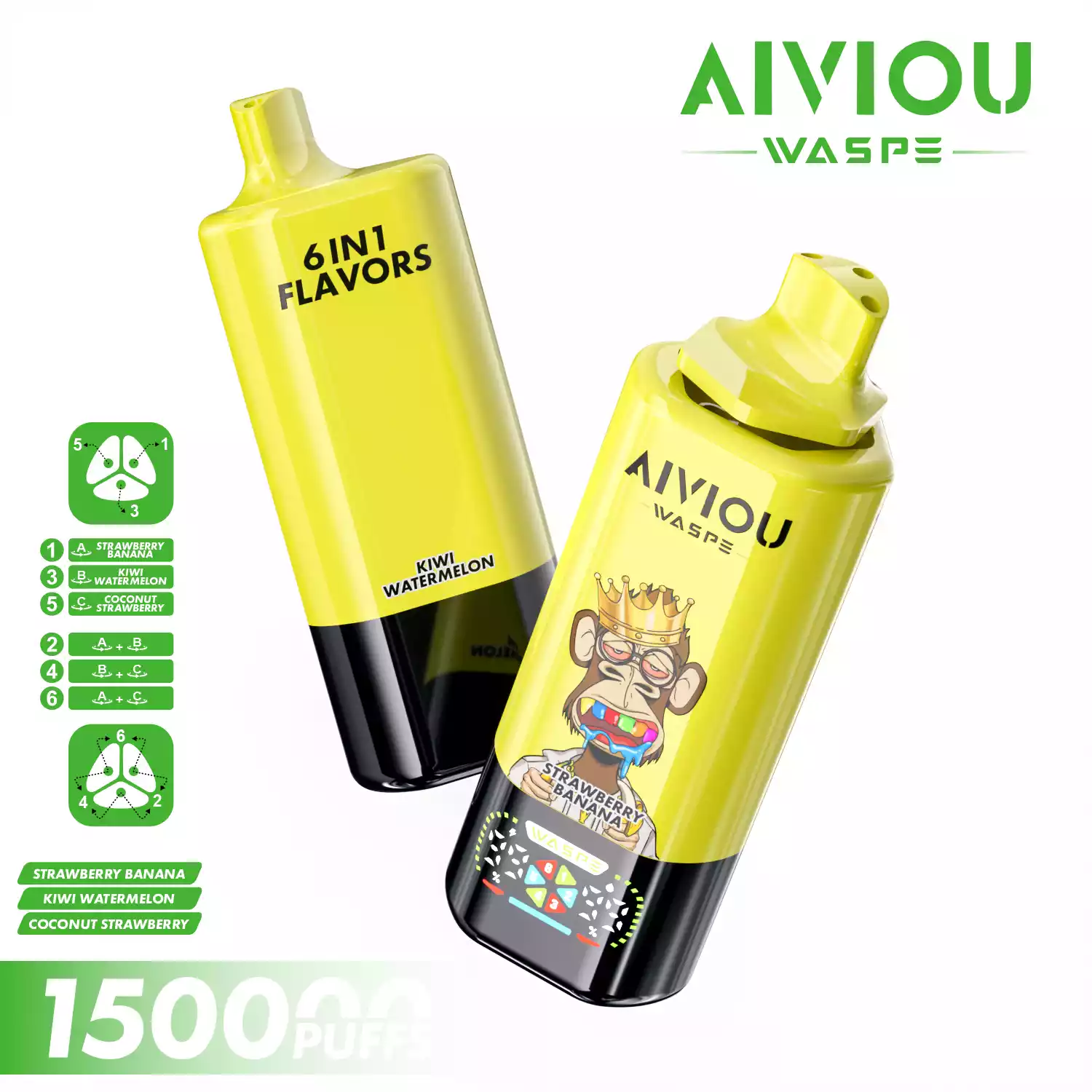 Waspe Vape Aiviou 6 in 1 150K