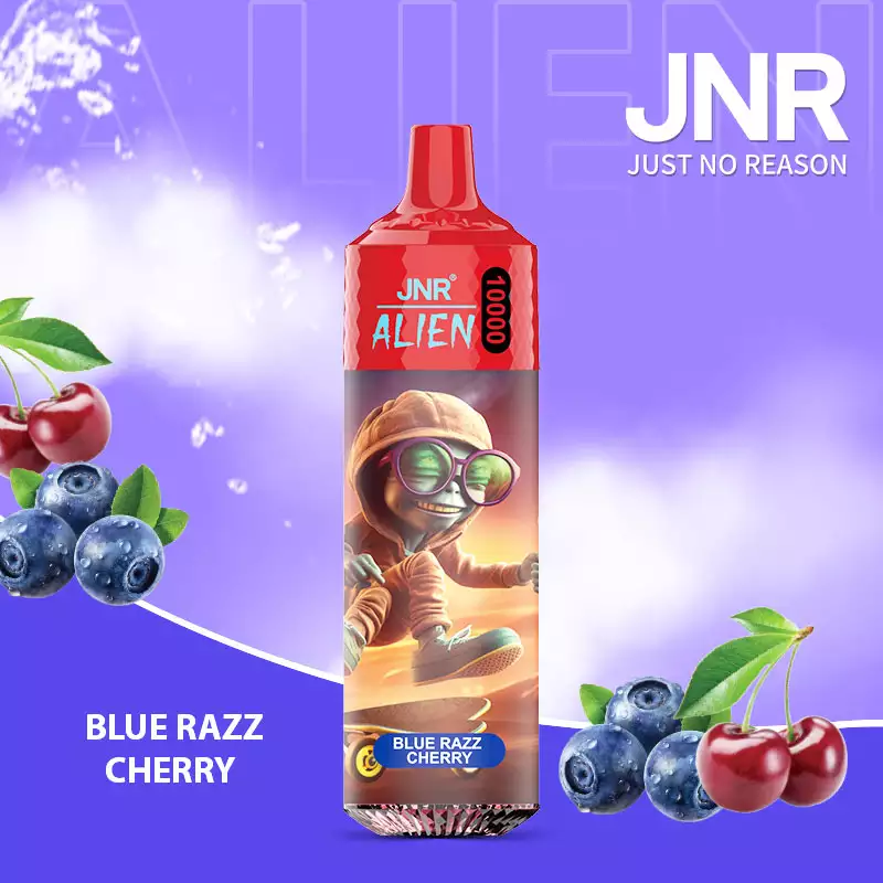 Jnr Vape 10K Blue Razz Cherry
