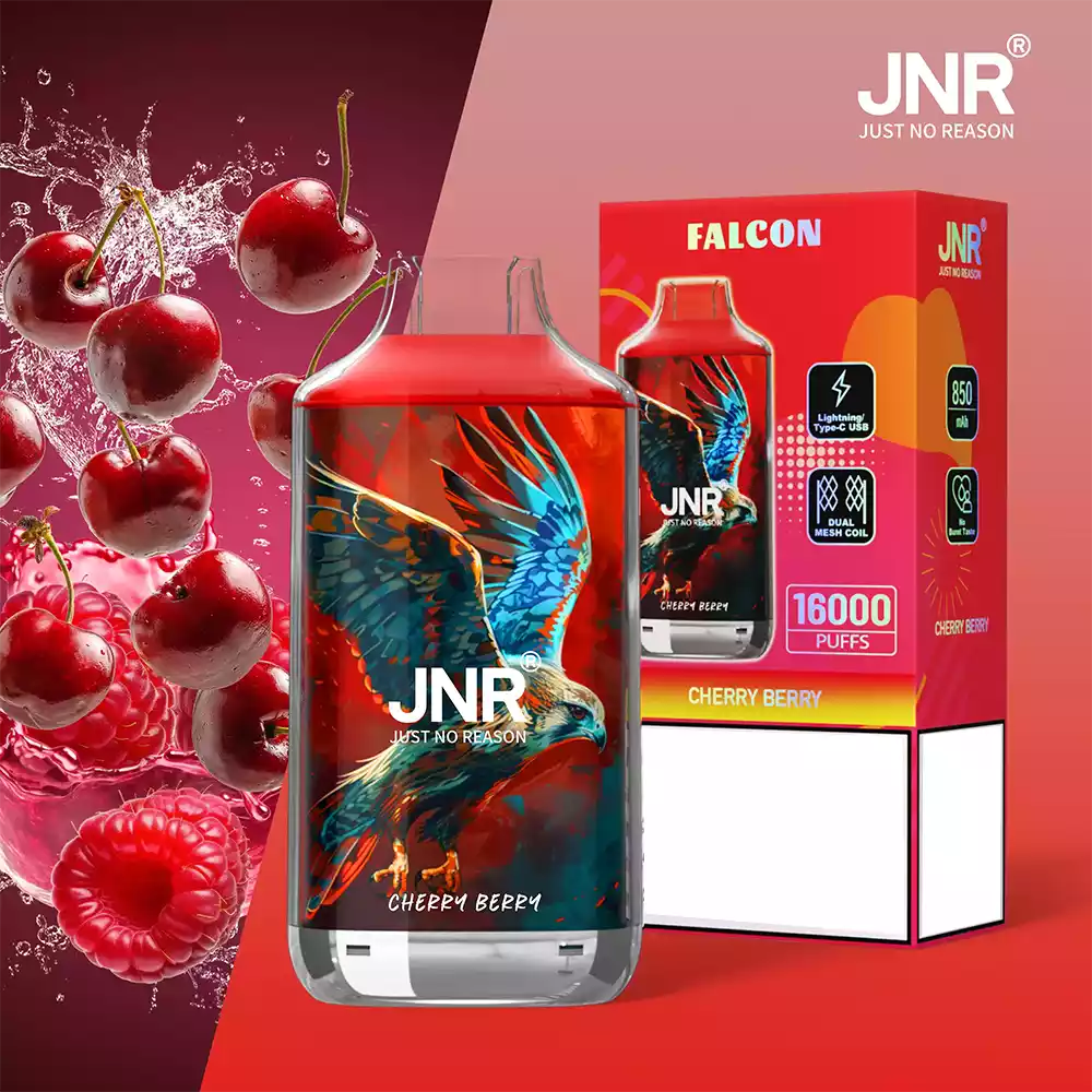 Jnr Vape 16K Vape Crystal Vape Cherry Berry