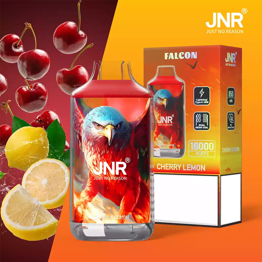 Jnr Vape 16K Vape Crystal Vape Cherry Lemon