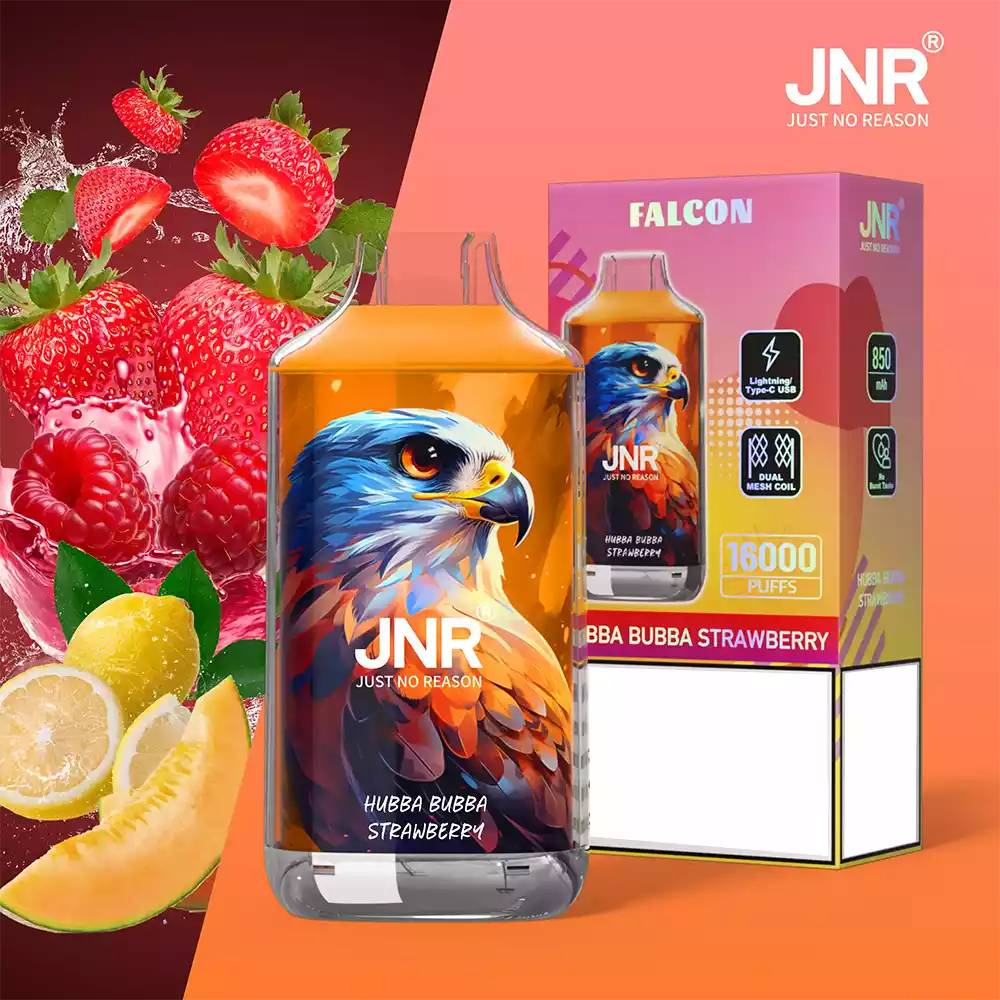 Jnr Vape 16K Vape Crystal Vape Hubba Bubba Strawberry