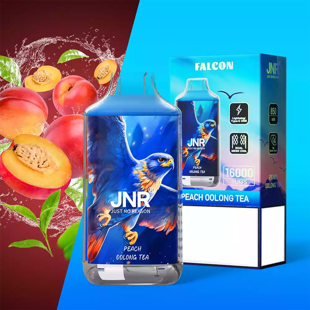 Jnr Vape 16K Vape Crystal Vape Peach Oolong Tea