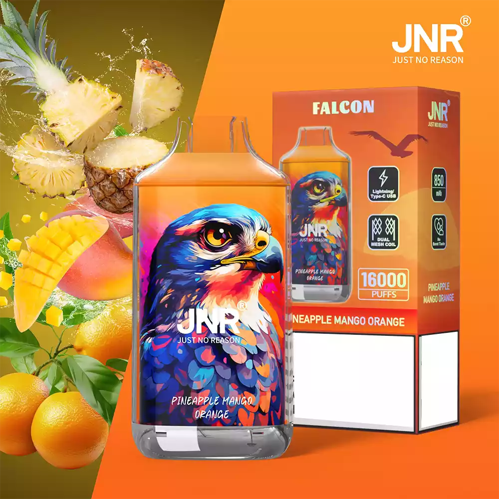 Jnr Vape 16K Vape Crystal Vape Pineapple Mango Orange