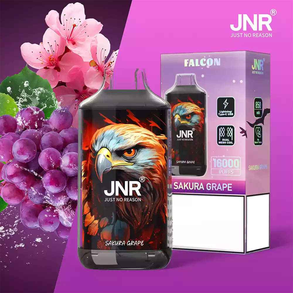 Jnr Vape 16K Vape Crystal Vape Sakura Grape