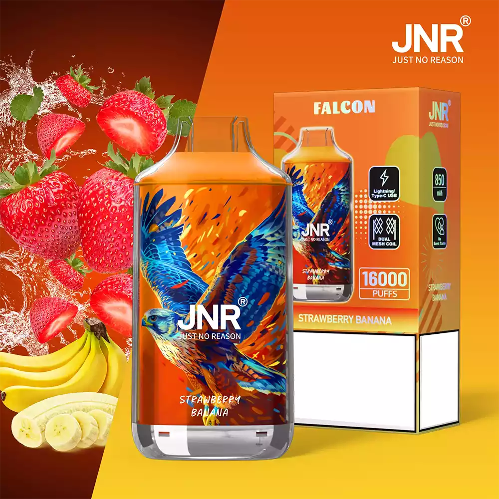 Jnr Vape 16K Vape Crystal Vape Strawberry Banana